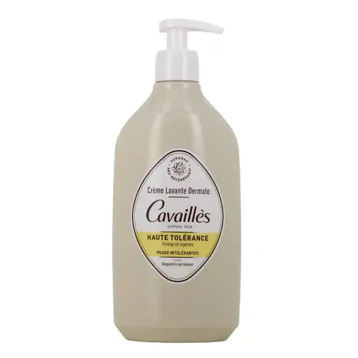 HAUTE TOLERANCE CREME LAVANTE DERMATO PEAUX INTOLERANTES 500ML ROGE CAVAILLES