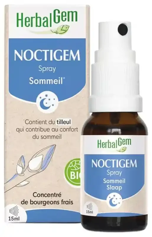 Herbalgem Complexes de Gemmothérapie – Noctigem – Spray Gc11 Bio – 15 ml