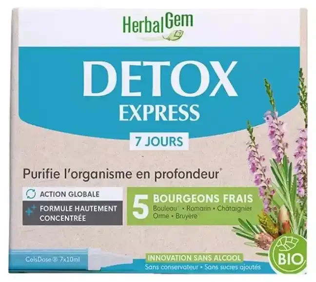HerbalGem Détox Express Purifie l‘Organisme en Profondeur 7 Jours