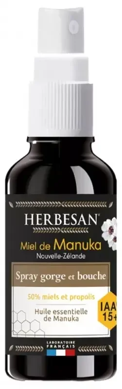 Herbesan Spray Gorge Miel Manuka IAA10+