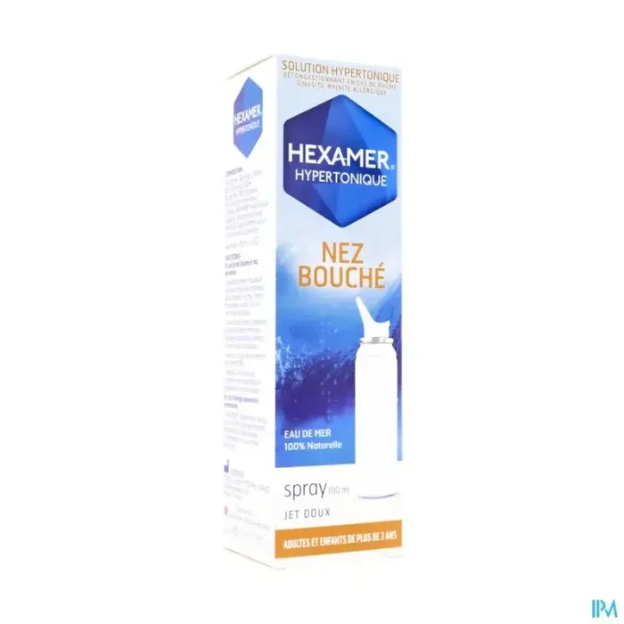 Hexamer hypertonique solution nasale spray 100ml