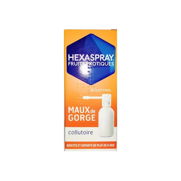 Hexaspray fruits exotiques collutoire 30g