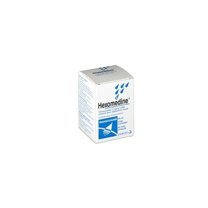 Hexomedine Transcutanee 1,5 pour mille 45ml