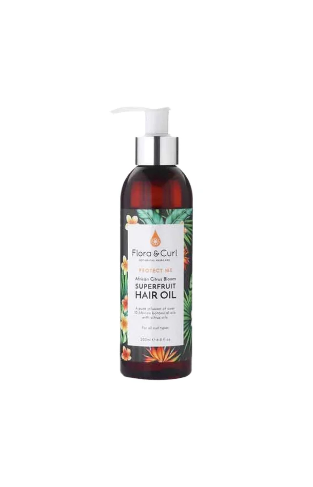 Huile capillaire – Vitamine C – Cheveux bouclés – 200 ml
