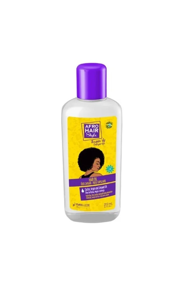 Huile capillaire hydratante – Cheveux bouclés – 200 ml
