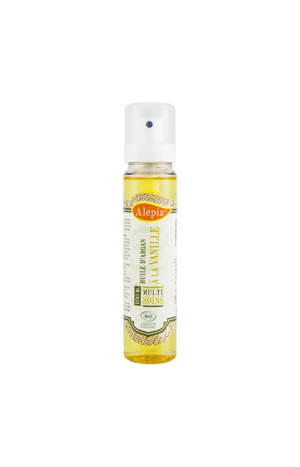 Huile d’argan bio – Vanille – Visage, corps & cheveux – 100 ml