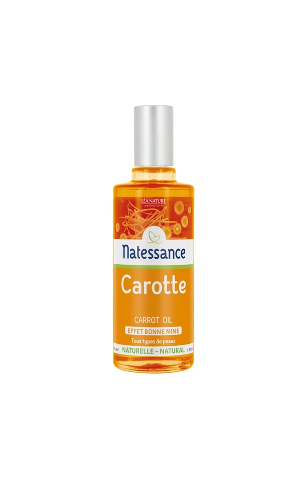 Huile de carotte effet bonne mine – Visage