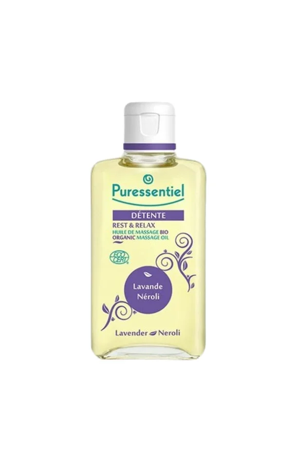Huile de massage bio – Lavande & néroli – Corps 100 ml