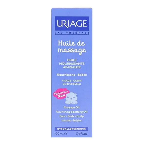 Huile de massage nourrissante apaisante pour bébé 100ml