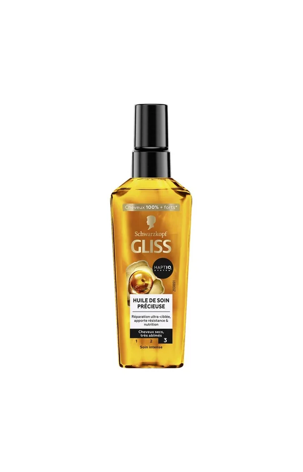 Huile de soin nourrissante – Huile Précieuse – Cheveux abîmés – 75 ml