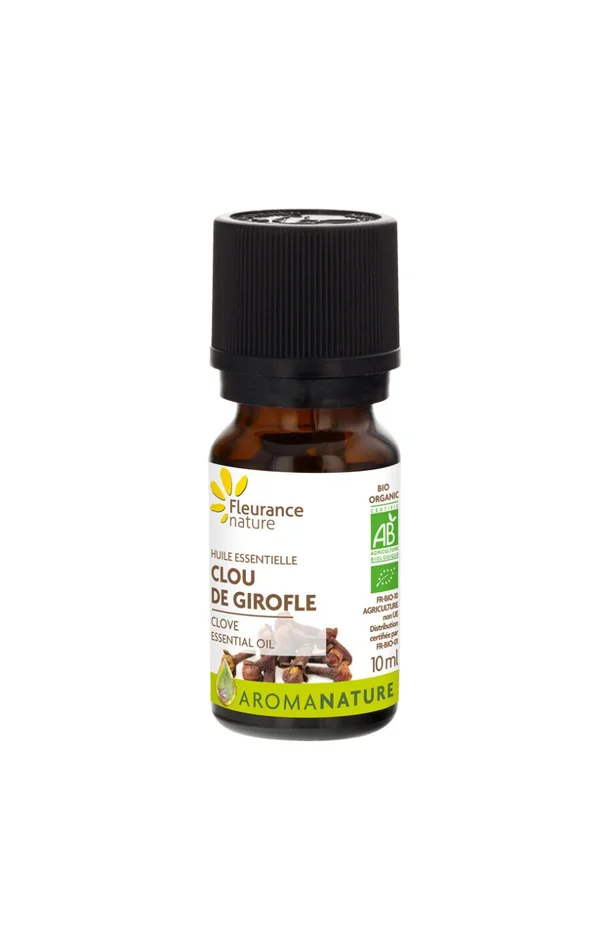 Huile essentielle bio – Clou de girofle – 10 ml