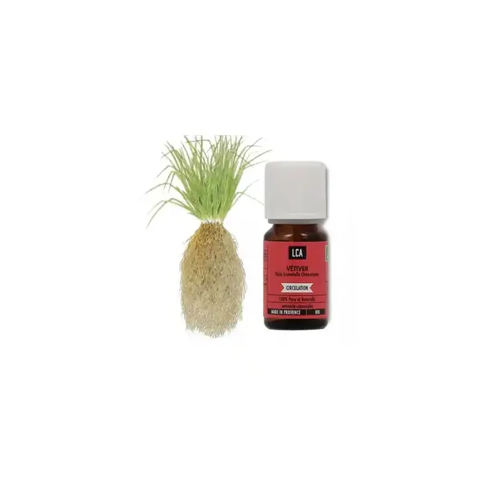 HUILE ESSENTIELLE BIO VETIVER 5ML LCA