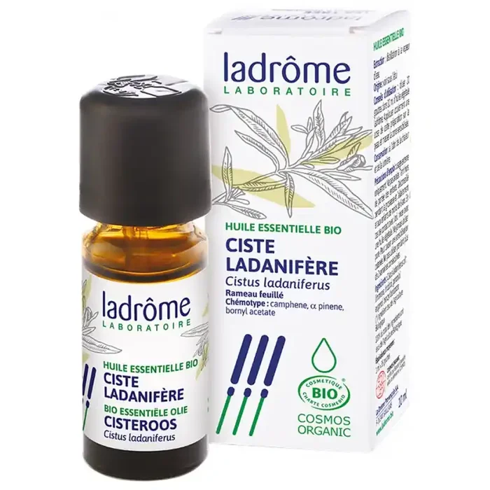 HUILE ESSENTIELLE CISTE LADANIFERE BIO 10ML LADROME