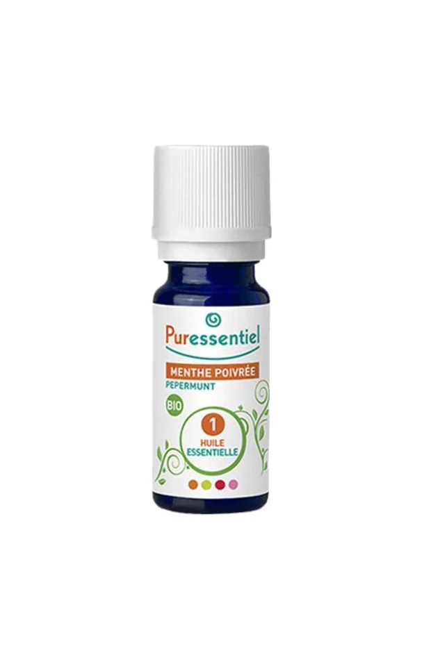 Huile essentielle de menthe poivrée bio – 10 ml