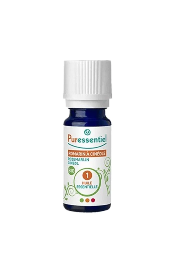 Huile essentielle de romarin à cinéole bio – 10 ml
