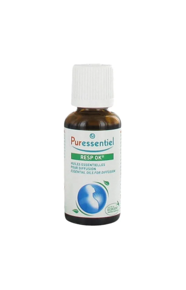 Huile essentielle pour diffusion – Resp Ok – 30 ml