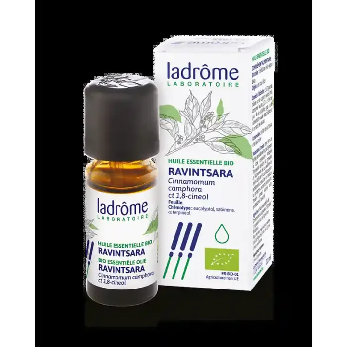 HUILE ESSENTIELLE RAVINTSARA BIO 10ML LADROME