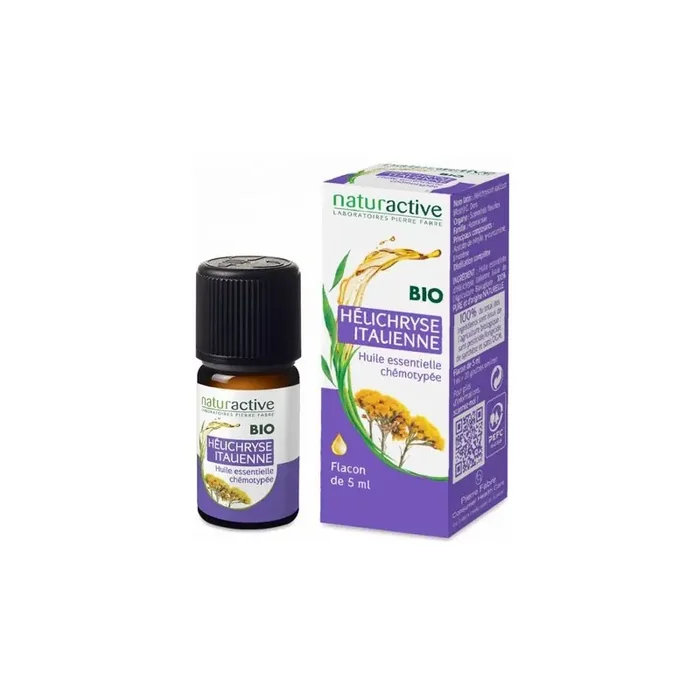 HUILE ESSSENTIELLE BIO HELICHRYSE ITALIENNE 5ML NATURACTIVE