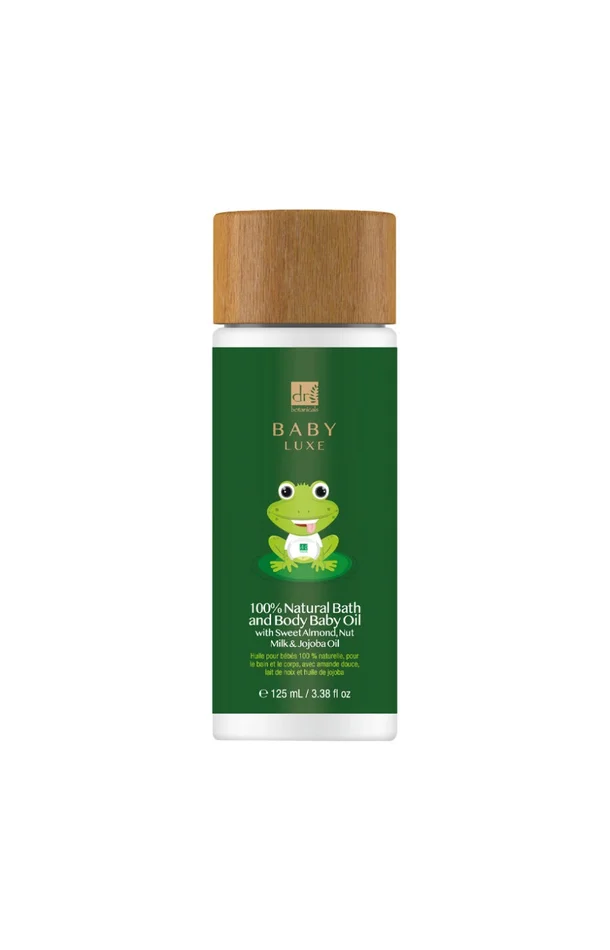 Huile hydratante – Amande, noix & jojoba – Bébé – Corps – 125 ml