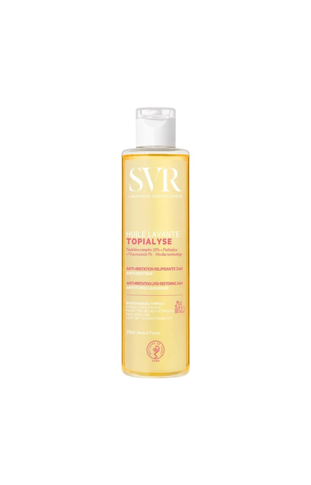 Huile lavante anti-irritation – Topialyse – Peaux très sèches à atopiques – Corps – 200 ml