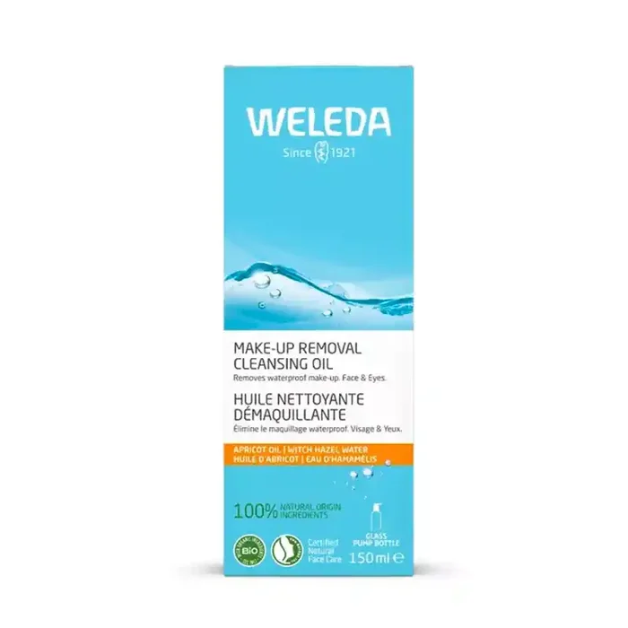 HUILE NETTOYANTE DEMAQUILLANTE BIO 150ML WELEDA