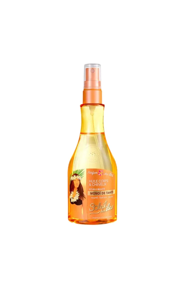 Huile nourrissante – Corps & cheveux – Parfum des îles – 150 ml