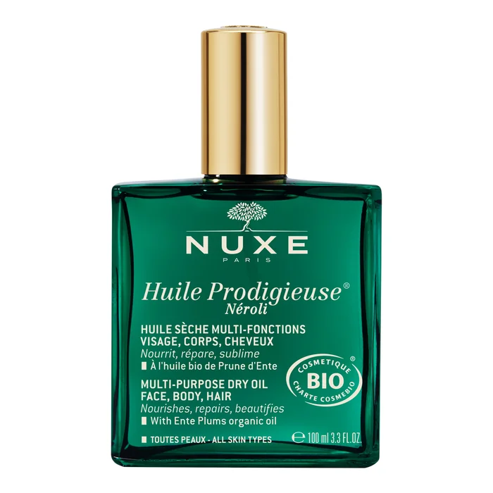 Huile Prodigieuse® Néroli – Huile Nourrissante multi-fonctions visage, corps, cheveux – Toutes peaux – 100ml