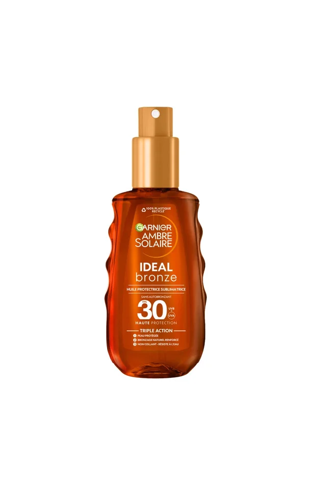 Huile solaire bronzante SPF 30 – Ideal Bronze – Corps – 150 ml