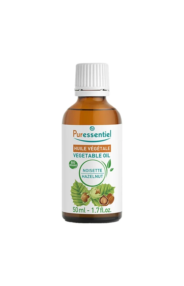 Huile végétale de noisette bio – Visage & corps – 50 ml