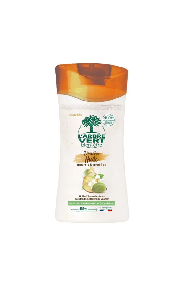 Huiles de douche – Fleurs de jasmin & amande douce – 6 x 250 ml