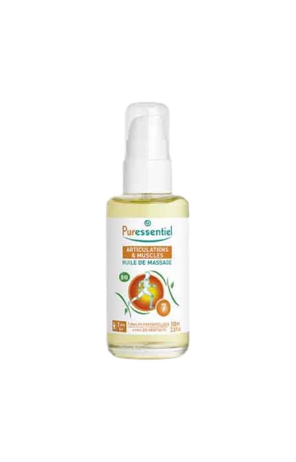 Huiles de massage bio – Effort musculaire – Corps – 2 x 100 ml