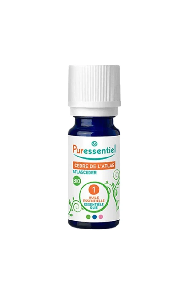 Huiles essentielles de cèdre de l’Atlas bio – 3 x 5 ml