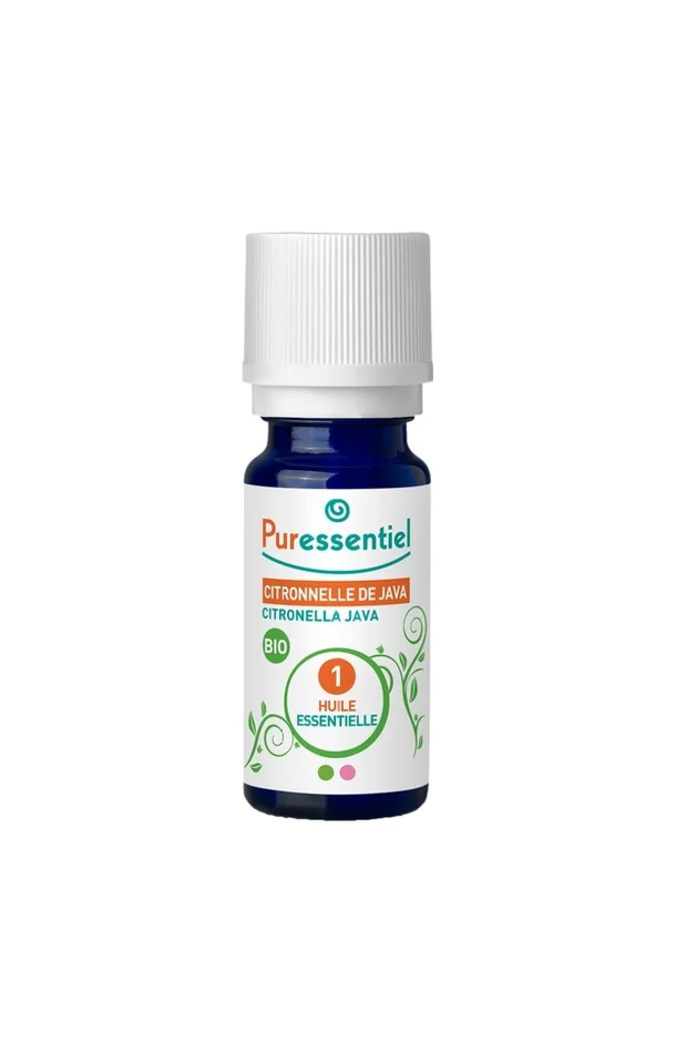 Huiles essentielles de citronnelle de java bio – 3 x 10 ml