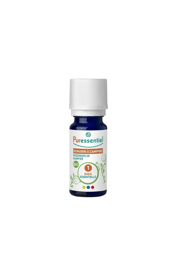 Huiles essentielles de romarin à camphre bio – 3 x 10 ml