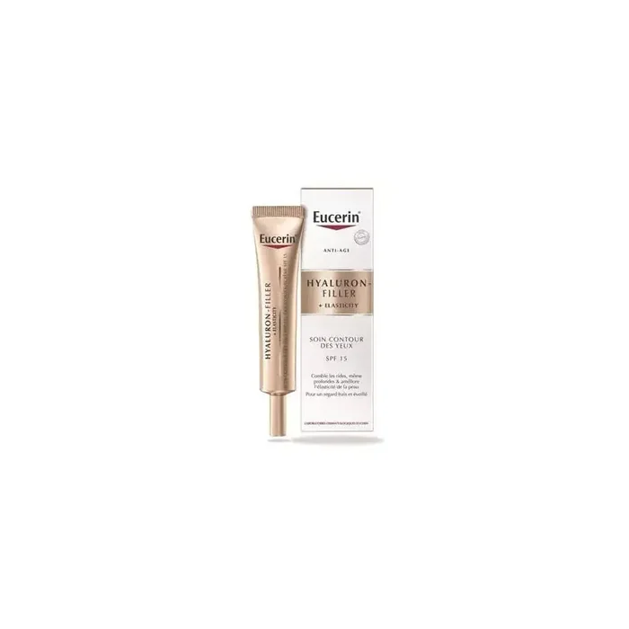 HYALURON FILLER + ELASTICITY YEUX SPF15-150ML EUCERIN