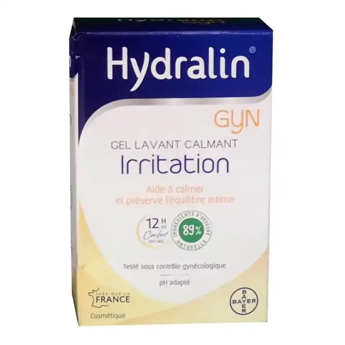HYDRALIN GYN GEL LAVANT CALMANT IRRITATION 100ML BAYER