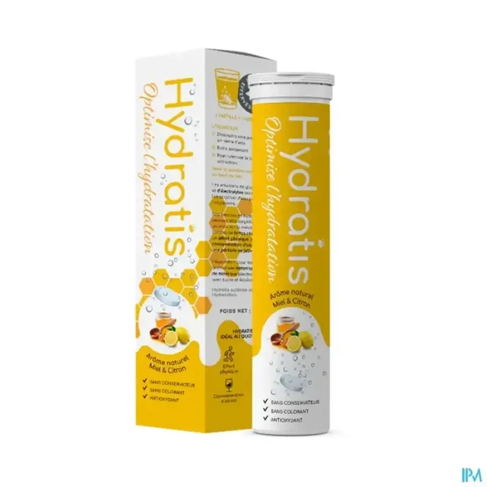 Hydratis comprimé effervescent citron miel