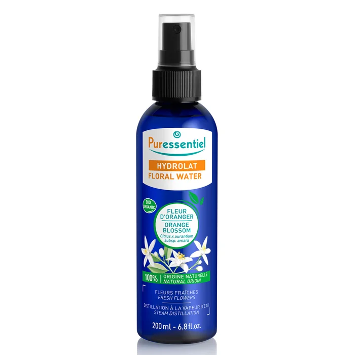 Hydrolat de Fleur d’Oranger BIO – Peaux Sèches & Irritées 200 ml