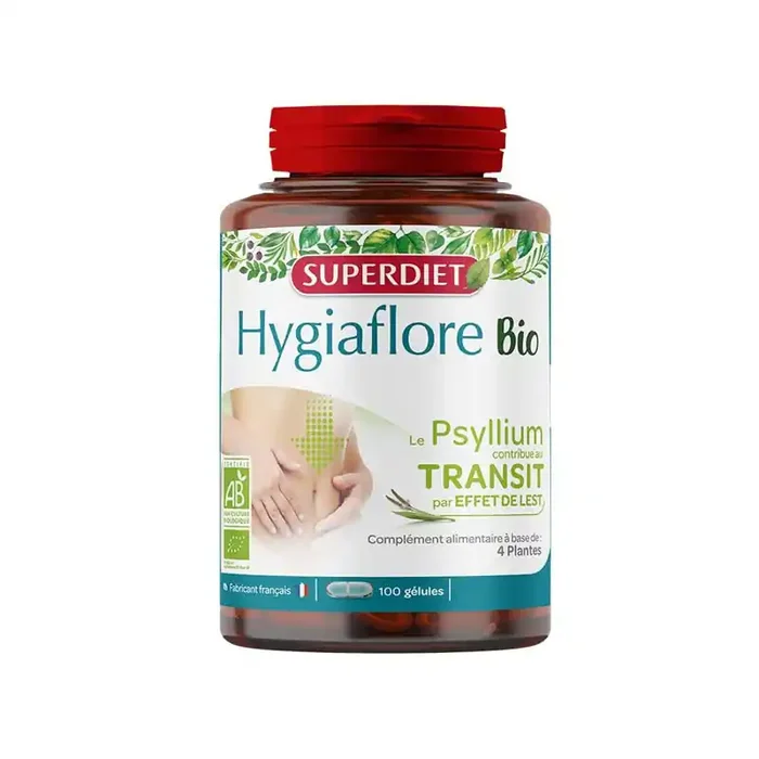 HYGIAFLORE BIO TRANSIT 100 GÉLULES SUPER DIET