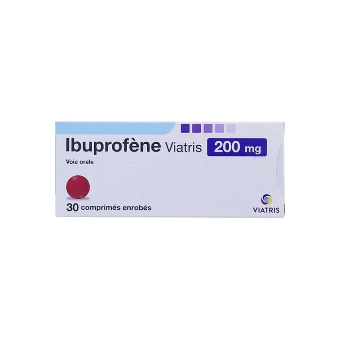 Ibuprofene Viatris 200mg 30 comprimes enrobes