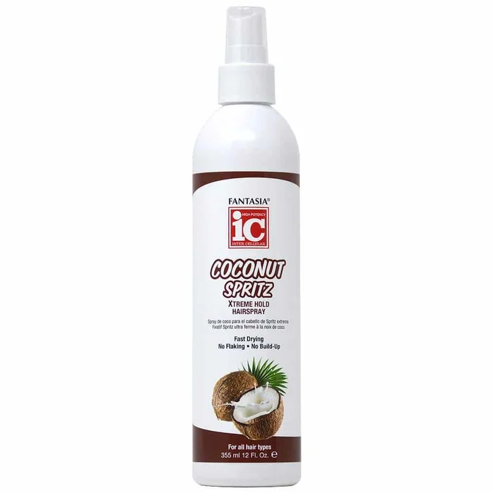 IC FANTASIA – Coconut Spritz Xtreme Hold – Spray Fixant à la noix de Coco