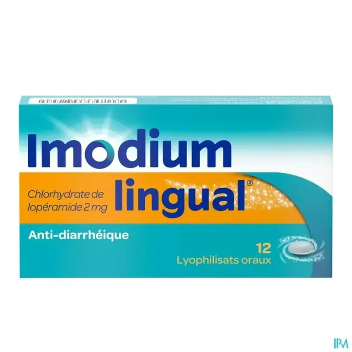 Imodiumlingual 2mg lyophilisat oral 12