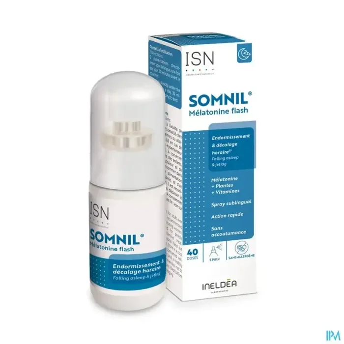 Ineldea isn somnil melatonine flash spray sublingual 20ml