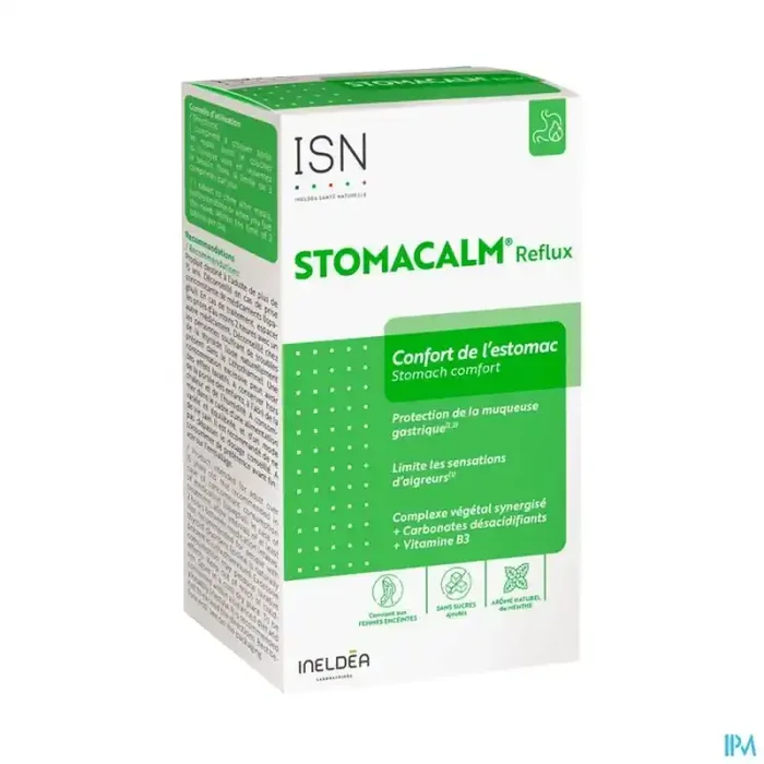 Ineldea isn stomacalm reflux confort de l estomac comprime 20