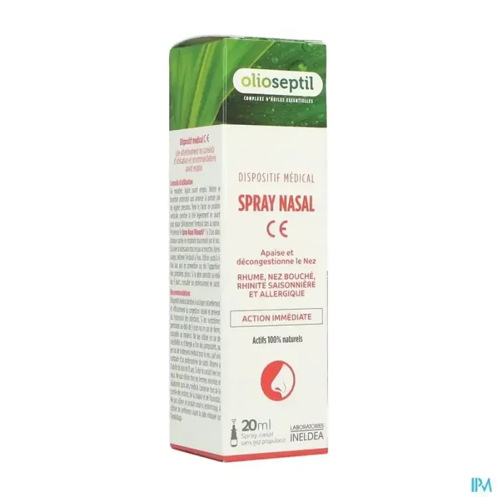 Ineldea olioseptil spray nasal dispositif medical 20ml