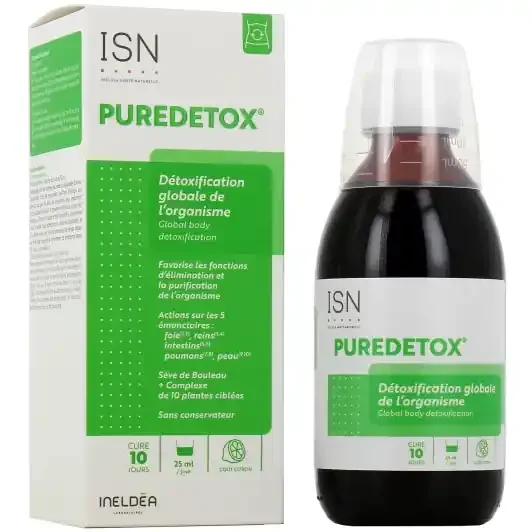 Ineldea Puredetox Détoxification Globale de l‘Organisme