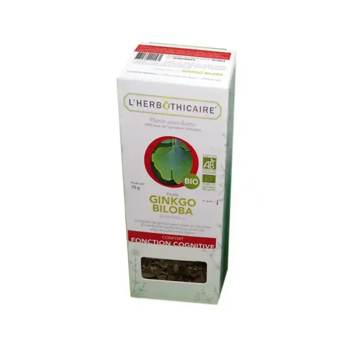INFUSION GINKGO BILOBA BIO 70G L HERBOTHICAIRE