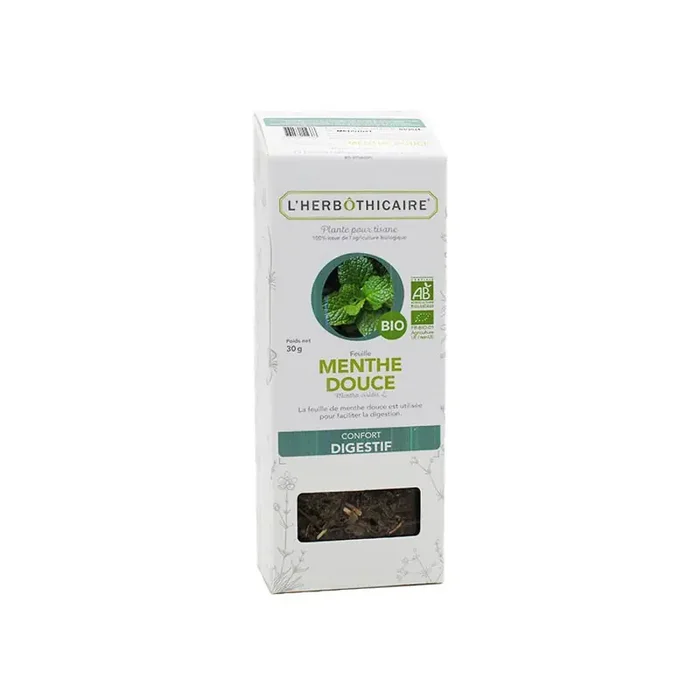 INFUSION MENTHE DOUCE BIO 30G L HERBOTHICAIRE