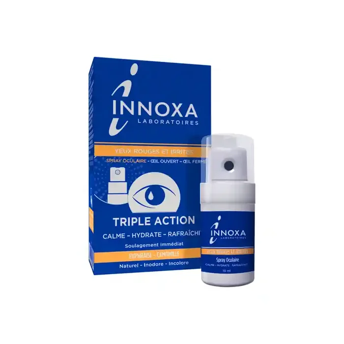 Innoxa spray oculaire yeux rouges et irrites 10ml