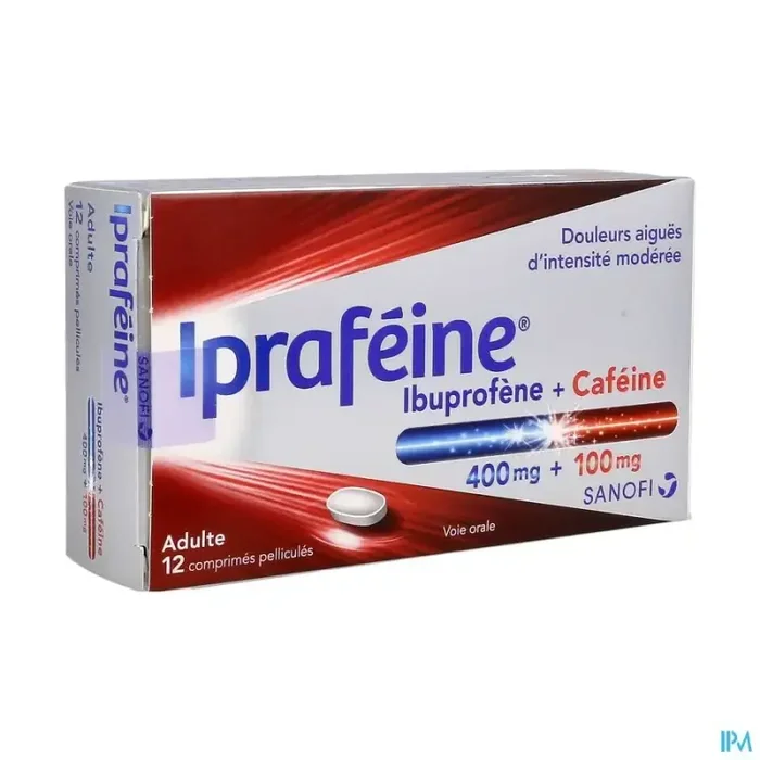 Iprafeine 400mg/100mg comprimé 12
